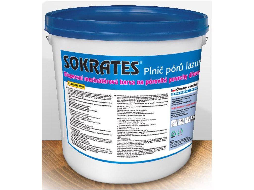 SOKRATES plnič pórů lazur 10kg (Barva bezbarvá)
