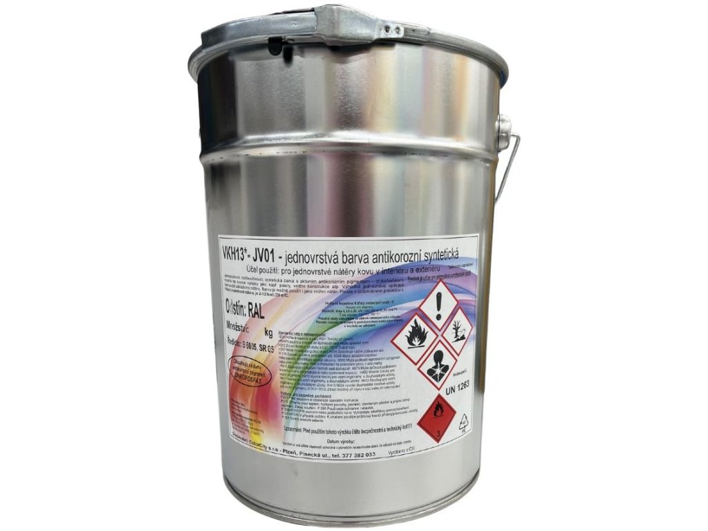 kh 13 jednovrstva synteticka barva