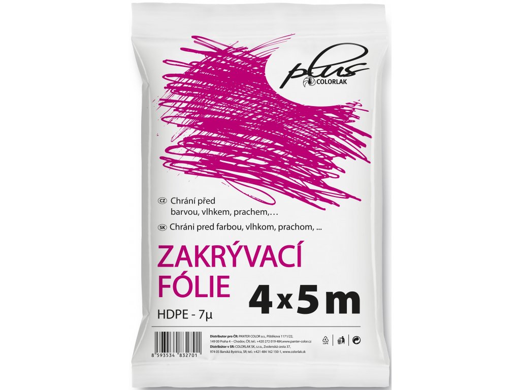 folie zakryvaci malirska colorlak plus