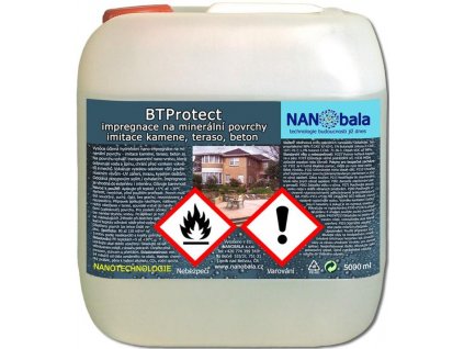 20126 btprotect hydrofobni impregnace na beton a umely kamen 5 l