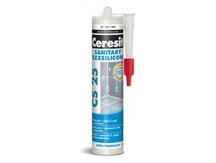 Ceresit CS 25 MicroProtect sanitární silikon 280ml (Barva šedá)