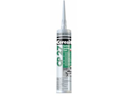 Ceresit CP 27 AQUABLOCK REPAIR univerzální opravný silikon 300ml (Barva černá)