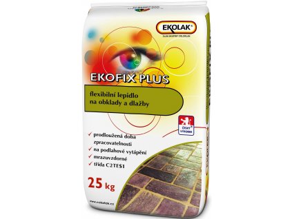 22739 ekofix plus flexibilni lepici smes na obklady a dlazby 25kg