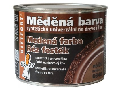 MĚDĚNÁ BARVA syntetická univerzální barva 80g (Barva měděná)