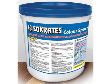SOKRATES COLOUR SPORT základní barva na dřevěné podlahy (žlutá) 5kg (Barva žlutá)