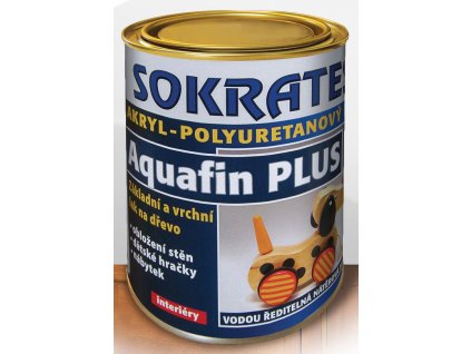 SOKRATES AQUAFIN PLUS akryl-polyuretanový lak na dřevo 0,6kg (Barva mat)
