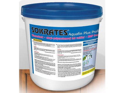 SOKRATES AQUAFIN PLUS PROFI akryl-polyuretanový lak na dřevo 18kg (Barva mat)