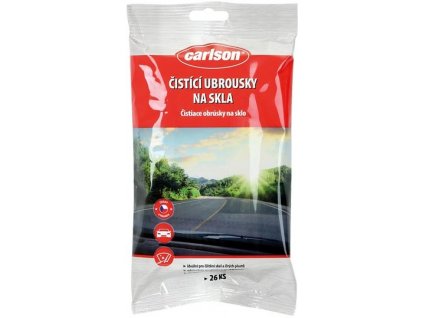 27701 carlson cistici ubrousky na skla 26 ks
