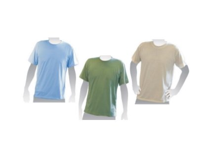 Potisk trička - khaki UNISEX (bez fólie)