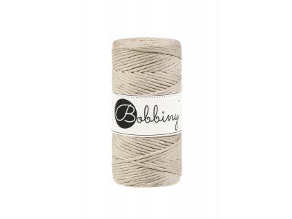 Macrame cord - 3mm - Beige