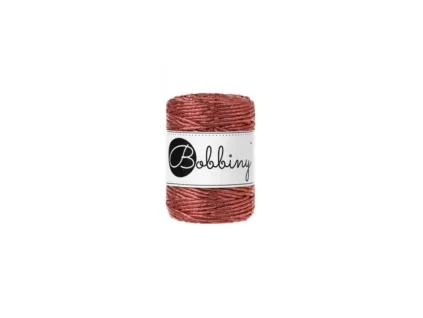 Macrame cord - Metallic - (3mm) - Copper