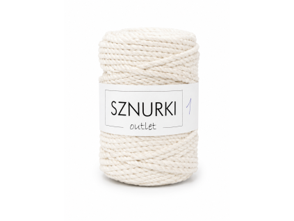 Macrame cord 3PLY - 5mm - Natural