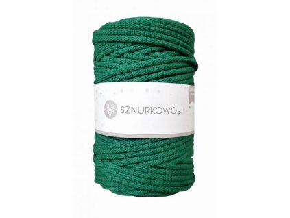Sznurkowo Premium 0,5Kg příze na háčkování - SZ32 - 5mm Zelená trávníková