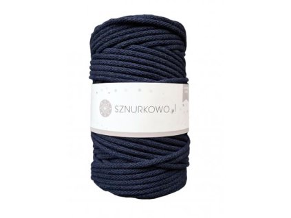 Sznurkowo Premium 0,5Kg příze na háčkování - SZ29 - 5mm námořnická Modrá