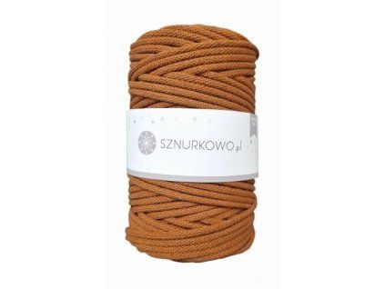 Sznurkowo příze na háčkování - 3SZ10 - 3mm Dýňová