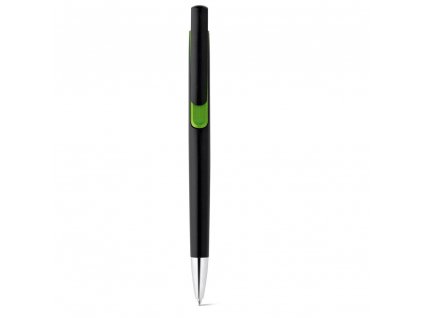 BRIGT. Kuličkové pero s kovovým povrchem - zelená