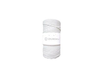 POLI CORD - 5mm - Bílá