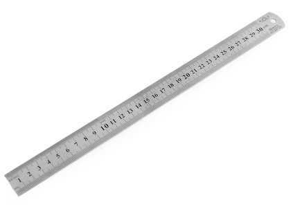 Kovové pravítko délka 30 cm
