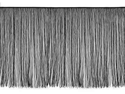 Třásně extra dlouhé 70 cm (Varianta 8 černá, Balení 1 m)