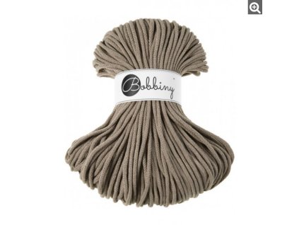 Bobbiny šňůry Premium 5mm Kávová (Coffee)