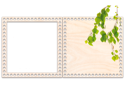 Set prstenec + DNO - Čtverec 22,5