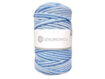 Sznurkowo Premium 0,5Kg příze na háčkování - SZ54 - 5mm exMIX Nebeská