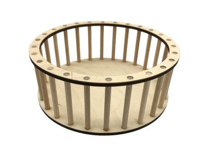 Konstrukce pro vyplétaný košík 25cm - Kruh