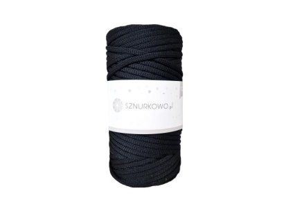 POLI CORD - 5mm - Černá