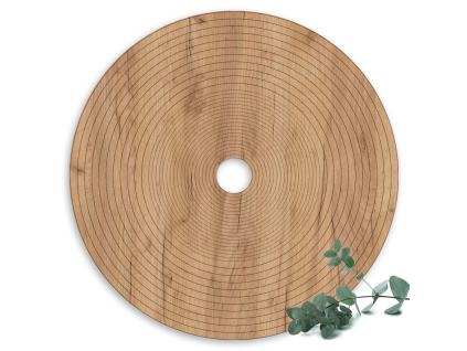 Sada kruhů pro výrobu lapače snů a macramé 5cm - 46cm HDF dekor