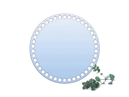 PLEXI Víko na košík - Kruh 18cm