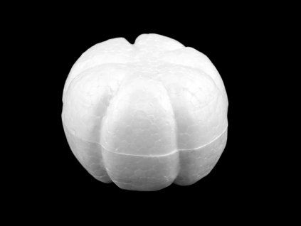 Dýně Ø5,5 cm polystyren (Varianta 2 bílá, Balení 20 ks)