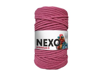NEXO premium 5mm FUCHSIE - příze na háčkování (NEX17) hmotnost 500g