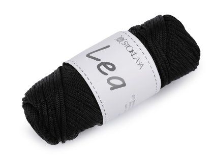 Pletací a háčkovací příze macrame Lea Ø3 mm 90 g (Varianta 2 Off White, Balení 1 ks)
