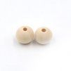 25mm - Dřevěné přírodní korálky pro ruční výrobu šperků a macramé