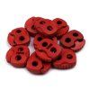 Brzdičky s dvěmi dírkami 20x20 mm (Varianta 1 černá, Balení 10 ks)