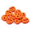Brzdičky s dvěmi dírkami 20x20 mm (Varianta 1 černá, Balení 10 ks)