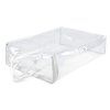Úložný box / obal PVC se zipem (Varianta transparent, Balení 1 ks)