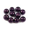 Skleněné voskové perly Ø8 mm (Varianta 20B černá, Balení 50 g)