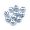 Skleněné voskové perly Ø8 mm (Varianta 20B černá, Balení 50 g)