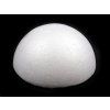 Polokoule Ø9,5 cm polystyren (Varianta bílá, Balení 10 ks)