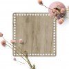 Dno na košík ČTVEREC 20x20cm Gray craft HDF
