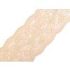 Elastická krajka / vsadka šíře 10 cm (Varianta 1 Off White, Balení 13.5 m)