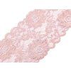 Elastická krajka / vsadka / běhoun šíře 14 cm (Varianta 2 černá, Balení 1 m)