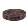 Splétaný popruh šíře 32 mm (Varianta 3 černá, Balení 1 m)