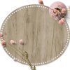 Dřevěné dno na košík OVÁL typ C 40x35 cm Gray craft HDF