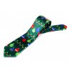 Saténová vánoční kravata
