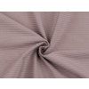 Velvet / samet oděvní s řádkovanou strukturou (Varianta 1 Off White, Balení 1 m)