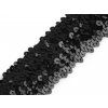 Flitrový prýmek šíře 45 mm elastický (Varianta 1 růžová sv., Balení 1 m)