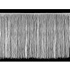 Třásně extra dlouhé 70 cm (Varianta 8 černá, Balení 1 m)