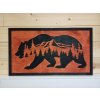 Dřevěný obraz Medvěd v horách